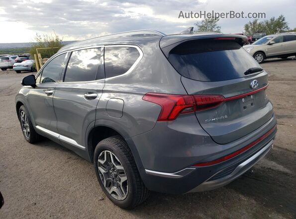 5NMS4DAL4MH316133 2021 HYUNDAI SANTA Gray 