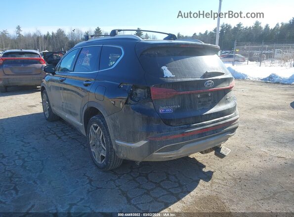 5NMS4DAL4PH646651 2023 HYUNDAI SANTA FE Black Задня ліва чверть