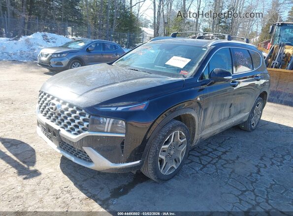 5NMS4DAL4PH646651 2023 HYUNDAI SANTA FE Black Передня ліва чверть