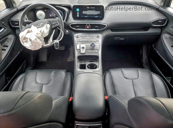 5NMS4DAL5MH352008 2021 HYUNDAI SANTA Charcoal Вид панелі приладів