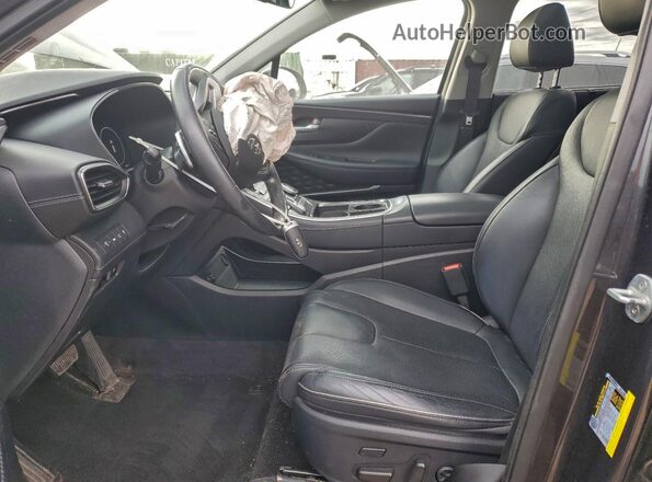 5NMS4DAL5MH352008 2021 HYUNDAI SANTA Charcoal Вид салону спереду