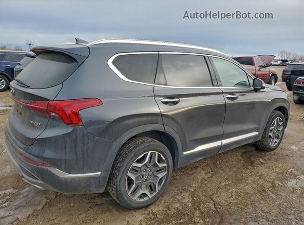 5NMS4DAL5MH352008 2021 HYUNDAI SANTA Charcoal Задня права чверть