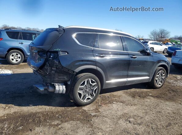 5NMS4DAL7MH342855 2021 HYUNDAI SANTA Black Tył prawy