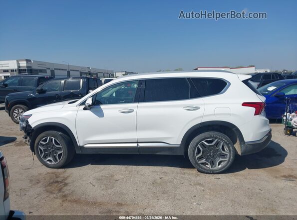 5NMS4DAL9PH609157 2023 HYUNDAI SANTA FE White Սալոնի հետևի տեսք