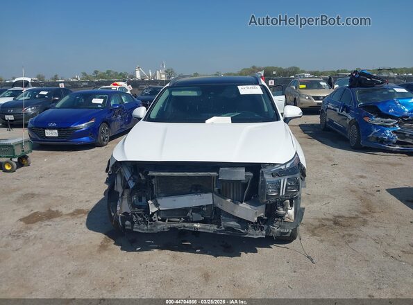 5NMS4DAL9PH609157 2023 HYUNDAI SANTA FE White Առջևի վահանակի տեսք