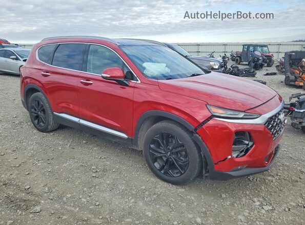 5NMS53AA3KH067388 2019 HYUNDAI SANTA Red 