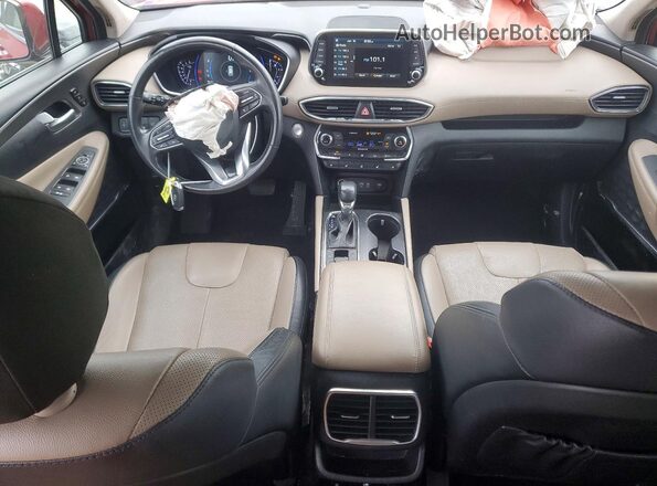 5NMS53AA3KH067388 2019 HYUNDAI SANTA Red 