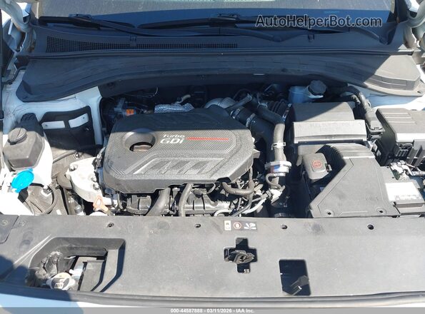 5NMS53AA7KH037567 2019 HYUNDAI SANTA FE Белый Вид сзади