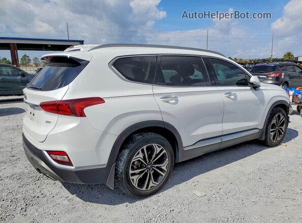 5NMS53AA9KH012735 2019 HYUNDAI SANTA White 
