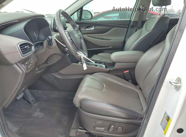 5NMS53AA9KH012735 2019 HYUNDAI SANTA White 