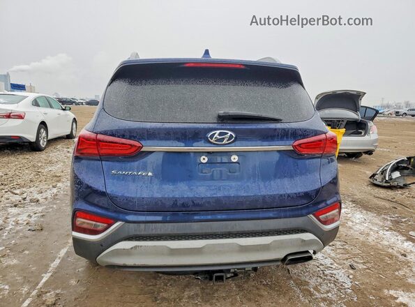 5NMS53AD0KH129064 2019 HYUNDAI SANTA Blue 