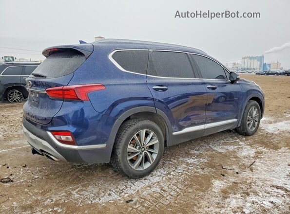 5NMS53AD0KH129064 2019 HYUNDAI SANTA Blue 