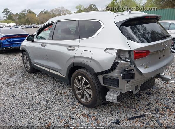 5NMS53AD1LH291707 2020 HYUNDAI SANTA FE Серебряный Задняя левая четверть