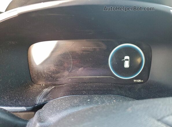 5NMS54AL4NH395009 2022 HYUNDAI SANTA FE CALLIGRAPHY Blue Instrument cluster view