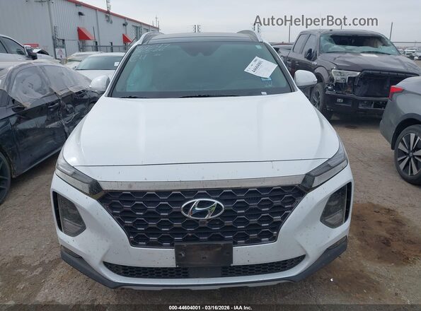 5NMS5CAA3LH299801 2020 HYUNDAI SANTA FE White Widok zestawu wskaźników