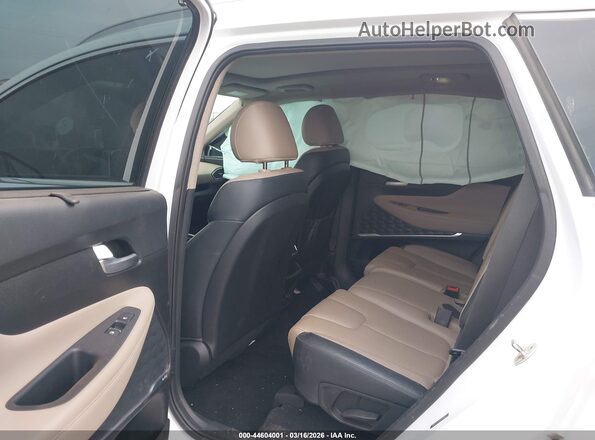 5NMS5CAA3LH299801 2020 HYUNDAI SANTA FE White Widok naklejki z numerem VIN