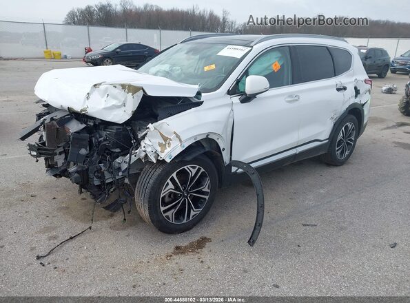 5NMS5CAA6KH016905 2019 HYUNDAI SANTA FE White 
