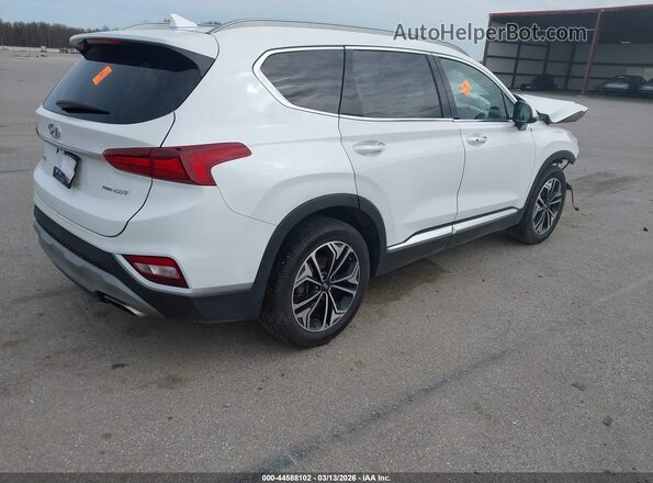 5NMS5CAA6KH016905 2019 HYUNDAI SANTA FE White 