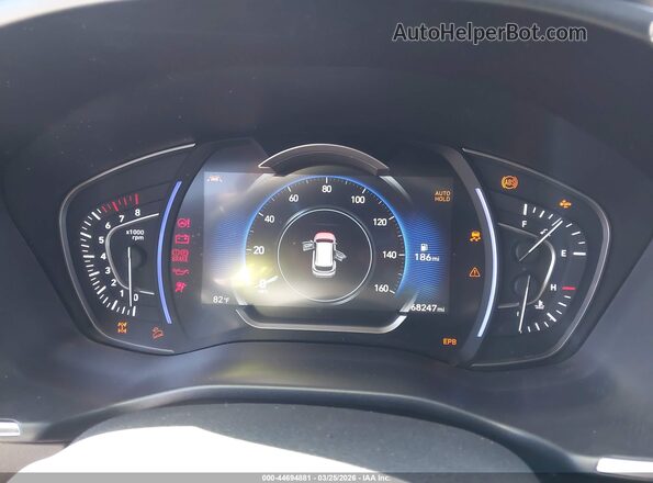 5NMS5CAAXLH206787 2020 HYUNDAI SANTA FE Blue Вид задніх сидінь