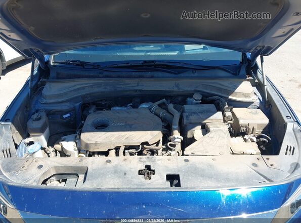5NMS5CAAXLH206787 2020 HYUNDAI SANTA FE Blue Вид ззаду