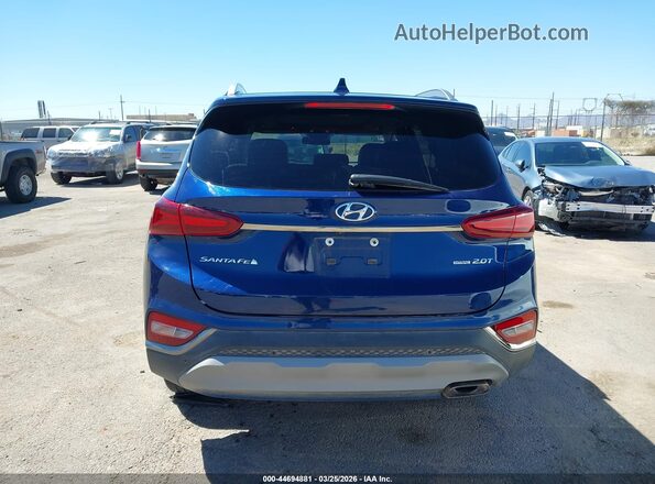 5NMS5CAAXLH206787 2020 HYUNDAI SANTA FE Blue 