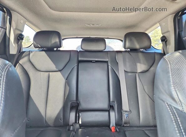 5NMS5CAD6KH039210 2019 HYUNDAI SANTA Black Вид задніх сидінь