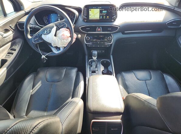 5NMS5CAD6KH039210 2019 HYUNDAI SANTA Black Вид панелі приладів