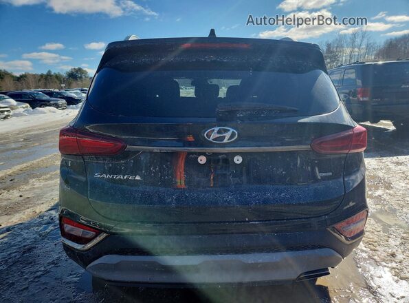 5NMS5CAD6KH039210 2019 HYUNDAI SANTA Black Вид ззаду