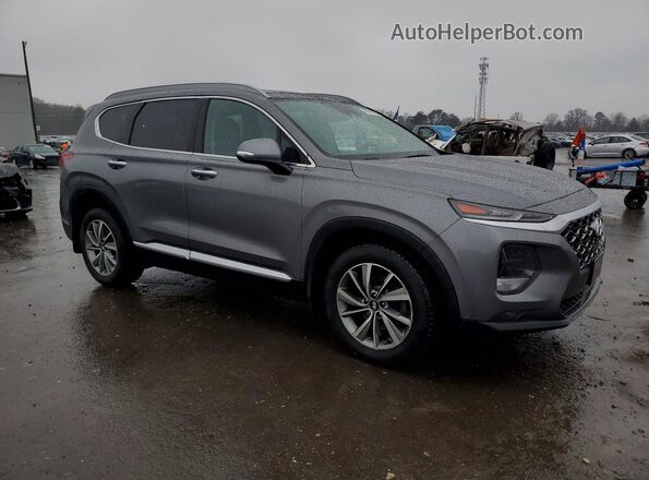 5NMS5CAD8KH124243 2019 HYUNDAI SANTA Gray 