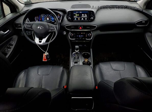 5NMS5CAD8KH124243 2019 HYUNDAI SANTA Gray 