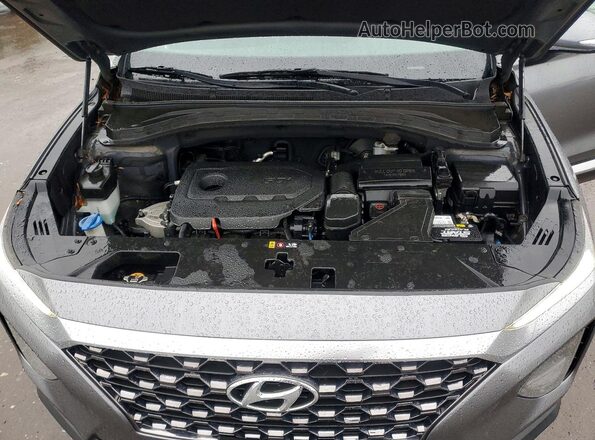 5NMS5CAD8KH124243 2019 HYUNDAI SANTA Gray 