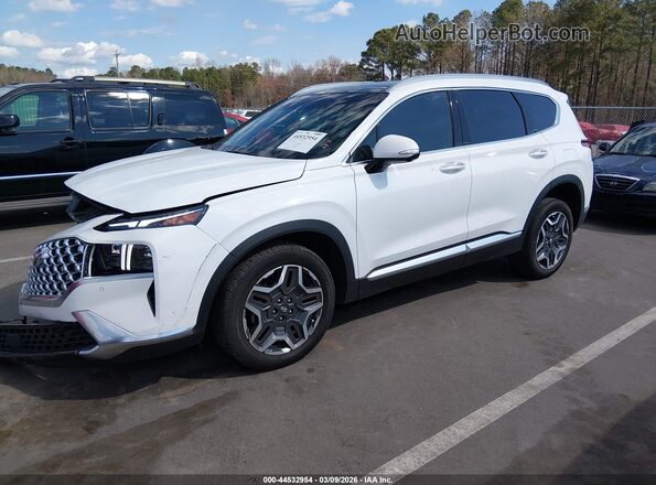 5NMS5DA13PH013568 2023 HYUNDAI SANTA FE HYBRID White Front left