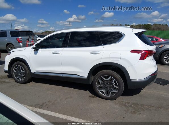 5NMS5DA13PH013568 2023 HYUNDAI SANTA FE HYBRID White 360 interior view