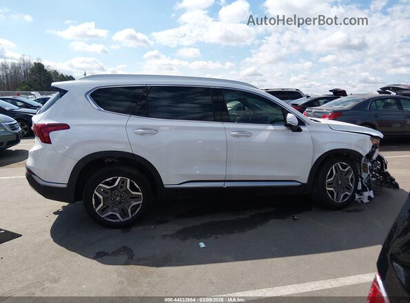 5NMS5DA13PH013568 2023 HYUNDAI SANTA FE HYBRID White Rear interior view