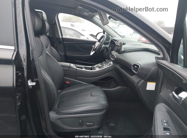 5NMS5DA15PH002202 2023 HYUNDAI SANTA FE HYBRID Black Front interior view