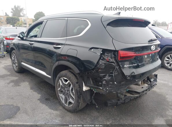 5NMS5DA15PH002202 2023 HYUNDAI SANTA FE HYBRID Black Rear left