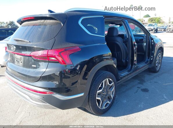 5NMS5DA17PH006459 2023 HYUNDAI SANTA FE HYBRID Black Trasero derecho