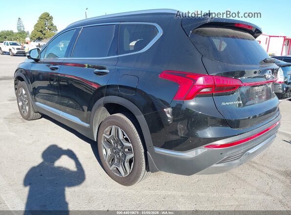 5NMS5DA17PH006459 2023 HYUNDAI SANTA FE HYBRID Black Trasero izquierdo