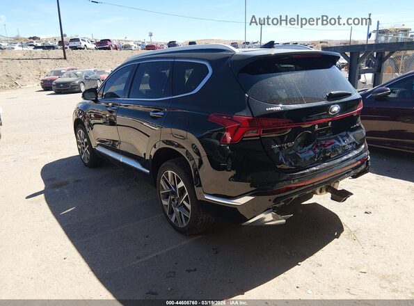 5NMS5DAL1PH488850 2023 HYUNDAI SANTA FE CALLIGRAPHY Black Задня ліва чверть