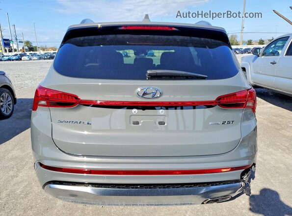 5NMS5DAL4PH644864 2023 HYUNDAI SANTA FE CALLIGRAPHY Gray Հետևի տեսք