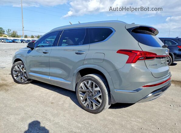5NMS5DAL4PH644864 2023 HYUNDAI SANTA FE CALLIGRAPHY Gray Հետևի ձախ