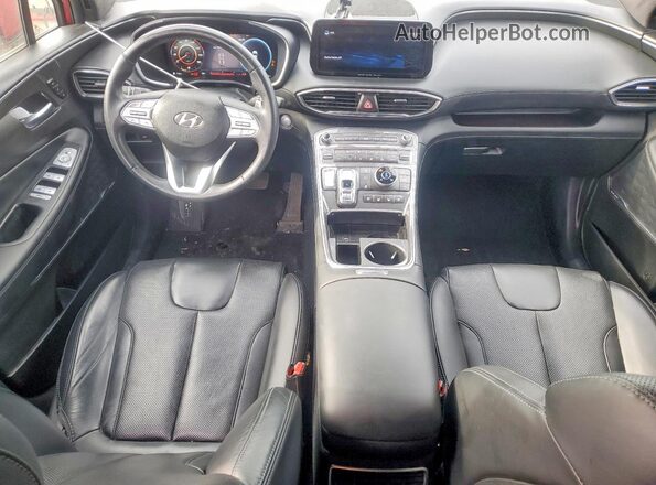 5NMS5DAL6NH439723 2022 HYUNDAI SANTA FE CALLIGRAPHY Red Vista del salpicadero