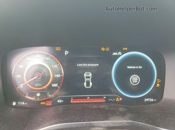 5NMS5DAL6NH439723 2022 HYUNDAI SANTA FE CALLIGRAPHY Red Vista del cuadro de instrumentos