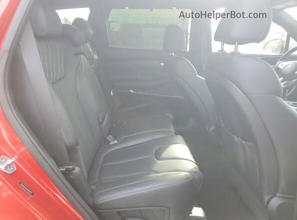 5NMS5DAL6NH439723 2022 HYUNDAI SANTA FE CALLIGRAPHY Red Vista interior trasera