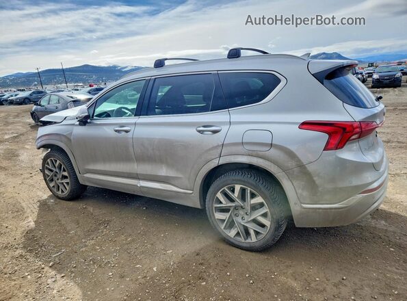 5NMS5DAL7NH379080 2022 HYUNDAI SANTA FE CALLIGRAPHY Silver Rear left