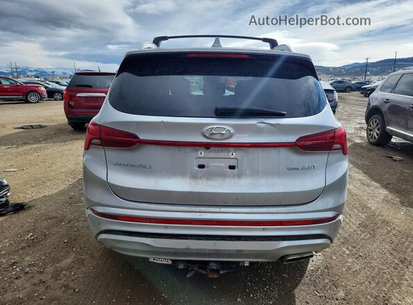 5NMS5DAL7NH379080 2022 HYUNDAI SANTA FE CALLIGRAPHY Silver Rear view