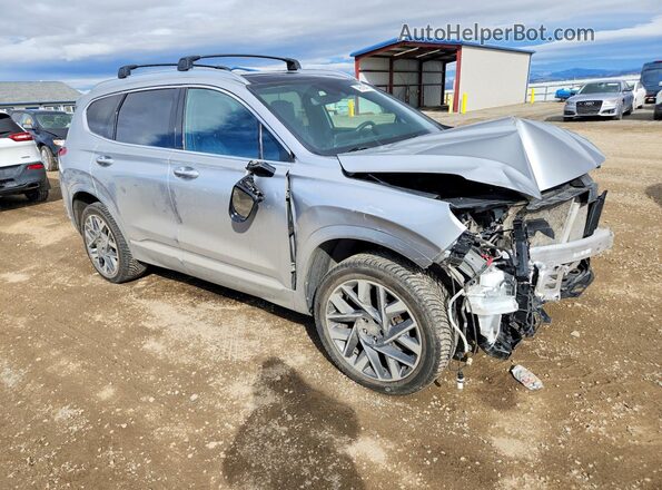 5NMS5DAL7NH379080 2022 HYUNDAI SANTA FE CALLIGRAPHY Silver Front right