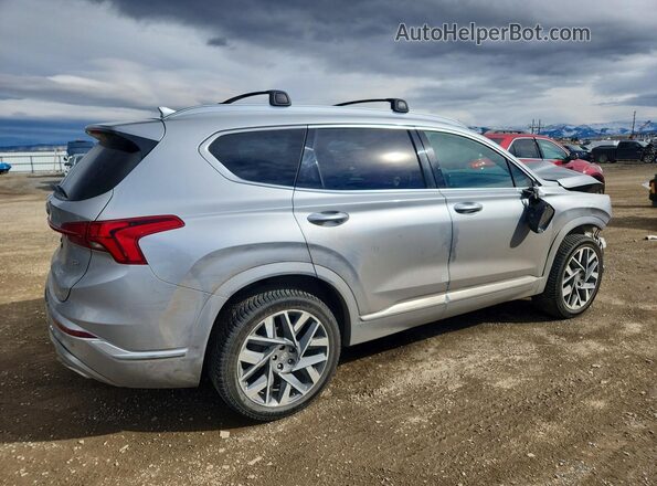 5NMS5DAL7NH379080 2022 HYUNDAI SANTA FE CALLIGRAPHY Silver Rear right