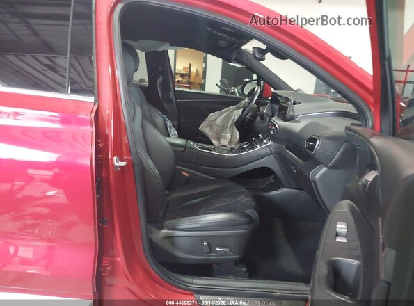 5NMS5DALXPH556515 2023 HYUNDAI SANTA FE CALLIGRAPHY Red Vista interior delantera