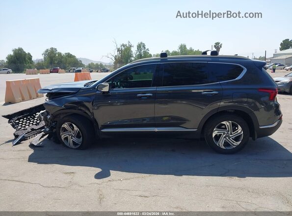 5NMS64AJ2NH412983 2022 HYUNDAI SANTA FE Gray Vista interior de 360 grados